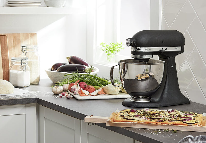 KitchenAid Artisan Series 5-Quart Tilt-Head Stand Mixer - KSM150PSBK