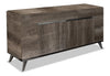 Gino Dining Server with Storage - Made in Italy, Modern, 65\"W - Brown
