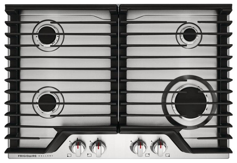 Frigidaire Gallery 30\" 4-Element Gas Cooktop - Stainless Steel - GCCG3046AS