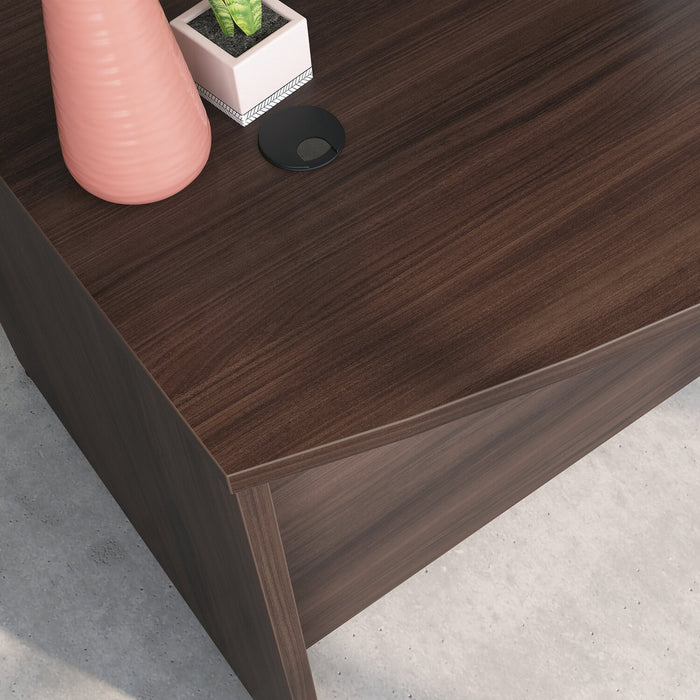 Affirm 59.06\" Commercial Grade Office Desk - Noble Elm