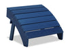 Bask Patio Ottoman - Blue