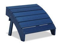 Bask Patio Ottoman - Blue 