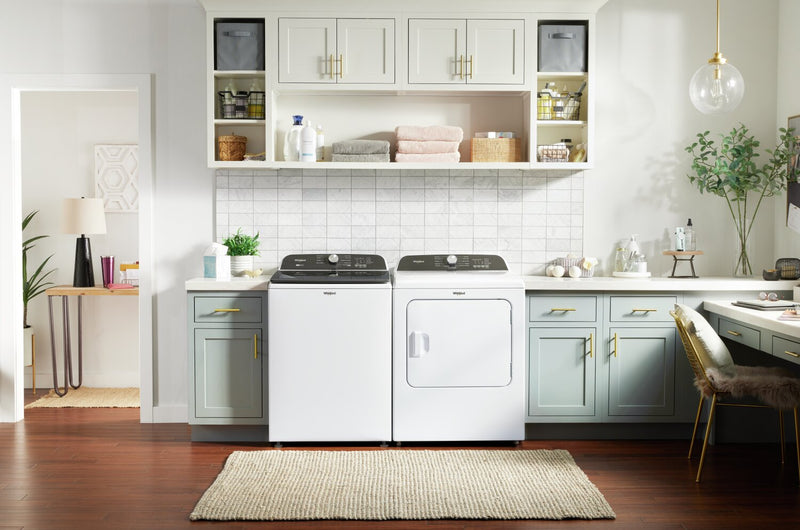Whirlpool 6.1 Cu. Ft. Top-Load Washer with Removable Agitator and 7 Cu. Ft. Electric Dryer