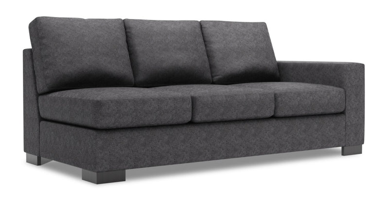 Sofa Lab Track RAF Sofa Bed - Luxury Charcoal