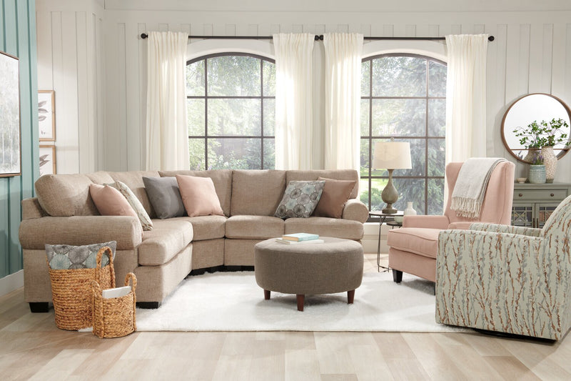Sofa Lab Roll RAF Loveseat - Luxury Taupe