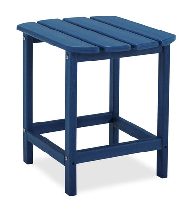 Bask End Table - Blue 