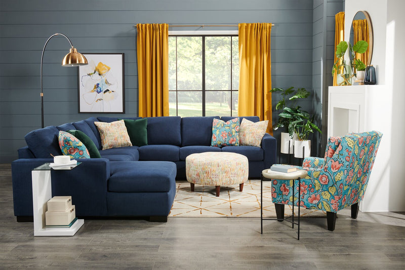 Sofa Lab Track Square Wedge - Pax Navy