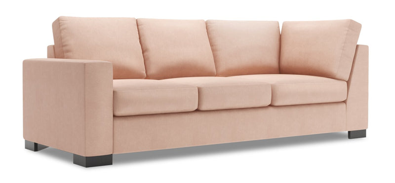 Sofa Lab Track LAF Sofa Return - Pax Rose