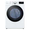 LG 7.4 Cu. Ft. Smart Electric Dryer - White - Stackable - DLE3600W