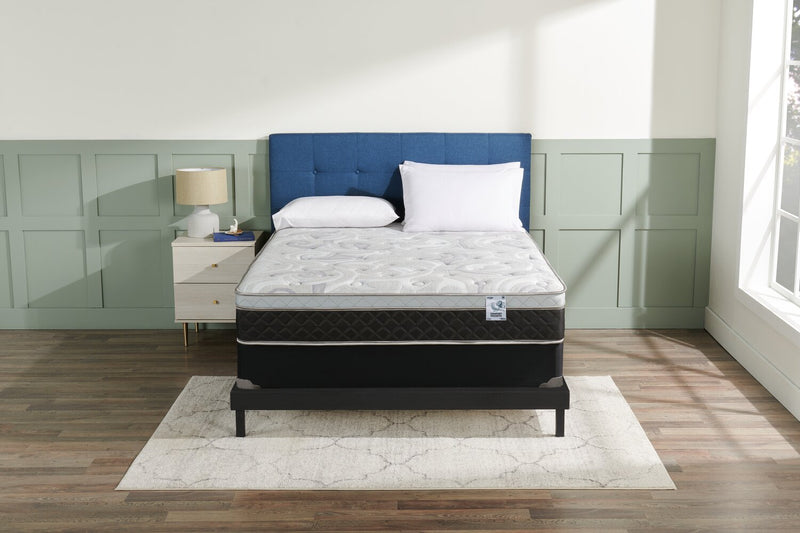 Springwall Pisa II Eurotop Low-Profile Full Mattress Set