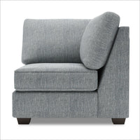 Sofa Lab Roll Square Wedge - Luna Pewter 