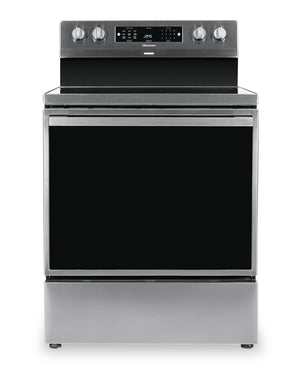 Hisense 5.8 Cu. Ft. Electric Range With Air Fry and European Convection - Stainless Steel - HBE3501CPS