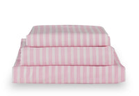 Hallie Striped 3-Piece Twin Cotton Sheet Set 