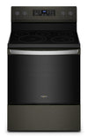 Whirlpool 5.3 Cu. Ft. Electric Range with Air Fry and Self-Clean - Black Stainless - YWFE550S0LV