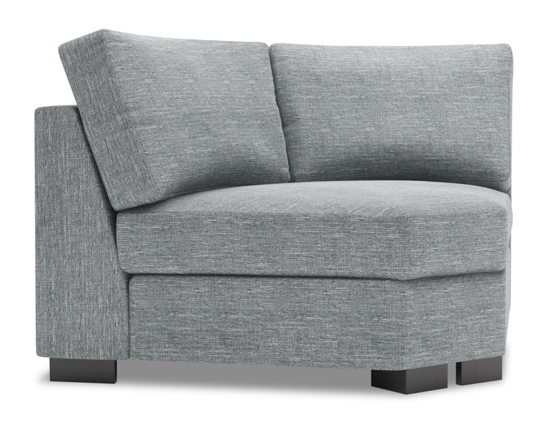 Sofa Lab Track Curved Wedge - Luna Pewter