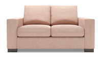 Sofa Lab Track Loveseat - Pax Rose 