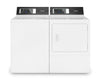 Huebsch 3.2 Cu. Ft. Top-Load Washer and 7 Cu. Ft. Electric Dryer - White