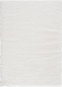 Harlow White Shag Area Rug - 7'9