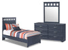 Leo 5-Piece Full Panel Bedroom Package