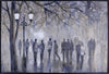 Street Walk – 56.5\" x 38.5\"