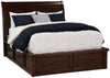 Sonoma Platform Storage Bed with Headboard & Frame, Mango Brown - Queen Size