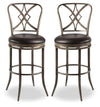 Jaqueline Swivel Barstool – Set of 2