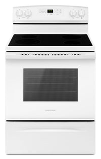 Amana 4.8 Cu. Ft. Electric Range with Self-Clean - White - YAER6603SFW 