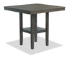 Tribeca Counter-Height Table, Pedestal Base, 40