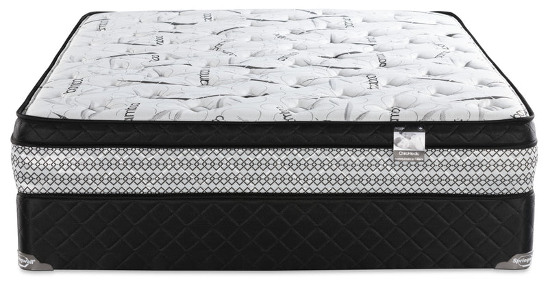 Springwall Fairweather 3 Euro-Top Plush Low-Profile Split Queen Mattress Set