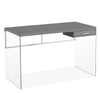 Essex Computer Desk – Glossy Grey