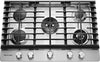 KitchenAid 30\" 5-Element Gas Cooktop - Stainless Steel - KCGS950ESS
