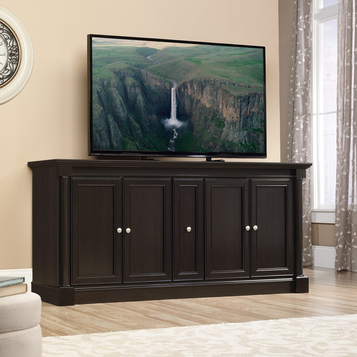 Avery 70\" Traditional TV Stand with Storage and Cable Management for TVs up to 80\"- Dark Brown