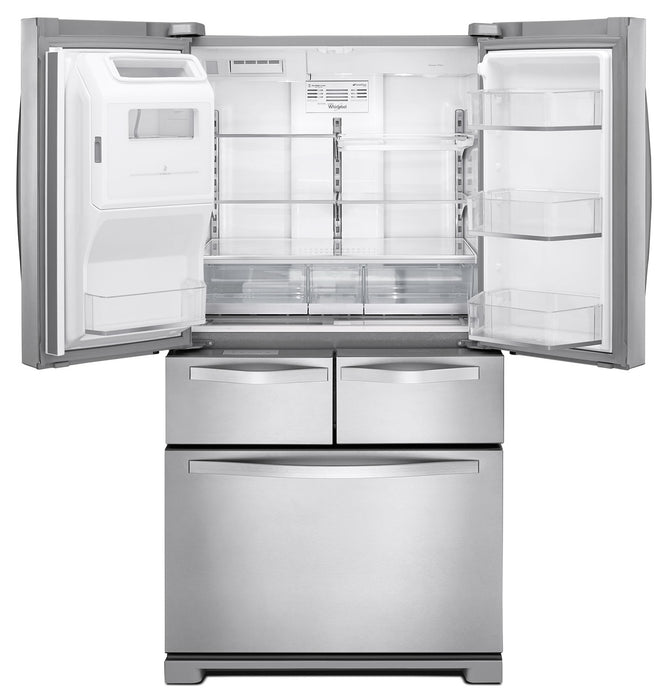 Whirlpool 26 Cu. Ft. Double Drawer Refrigerator – WRV986FDEM