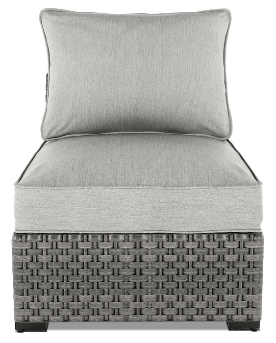 Salem Patio Armless Chairs, Set of 2
