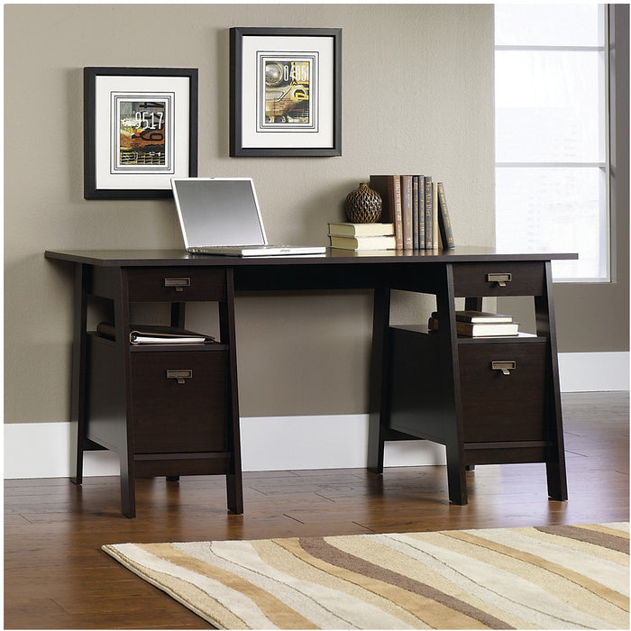 Stockbridge 59\" Desk – Jamocha Wood