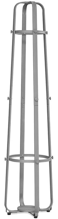 Mona 18\" Coat Rack - Silver