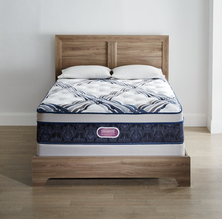 Beautyrest Queen's Choice Buckingham Plush Euro-Top Twin Mattress Set