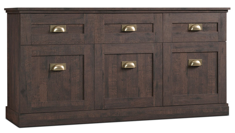 New Grange 67\" TV Stand – Coffee Oak