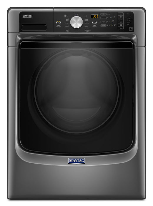 Maytag 5.2 Cu. Ft. Front-Load Washer and 7.4 Cu. Ft. Electric Dryer – Slate
