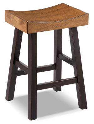 Glosco Barstool with Saddle-Seat, 24