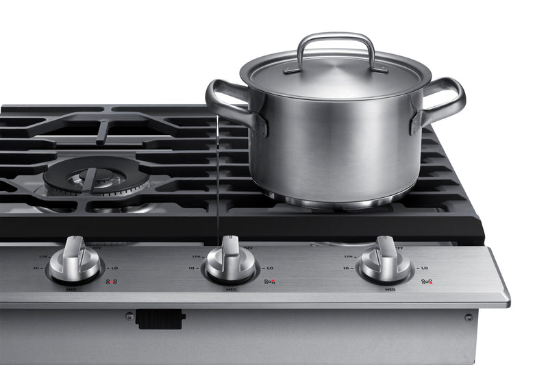 Samsung 36\" Gas Cooktop with Dual Burner – NA36K6550TS