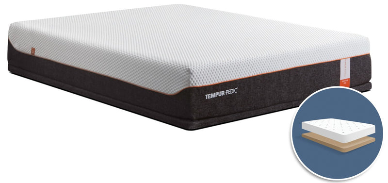 Tempur-Pedic™ TEMPUR-Gratitude Low-Profile Queen Mattress Set
