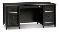 Edge Water Executive Desk - Estate Black