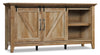 Dakota Pass 65\" Rustic TV Stand with Storage and Cable Management for TVs up to 75\"- Light Brown