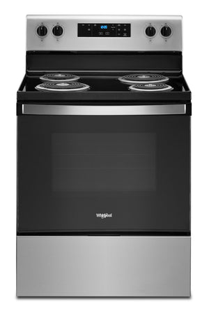 Whirlpool 4.8 Cu. Ft. Electric Range with Self-Clean - Stainless Steel - YWFC315S0JS