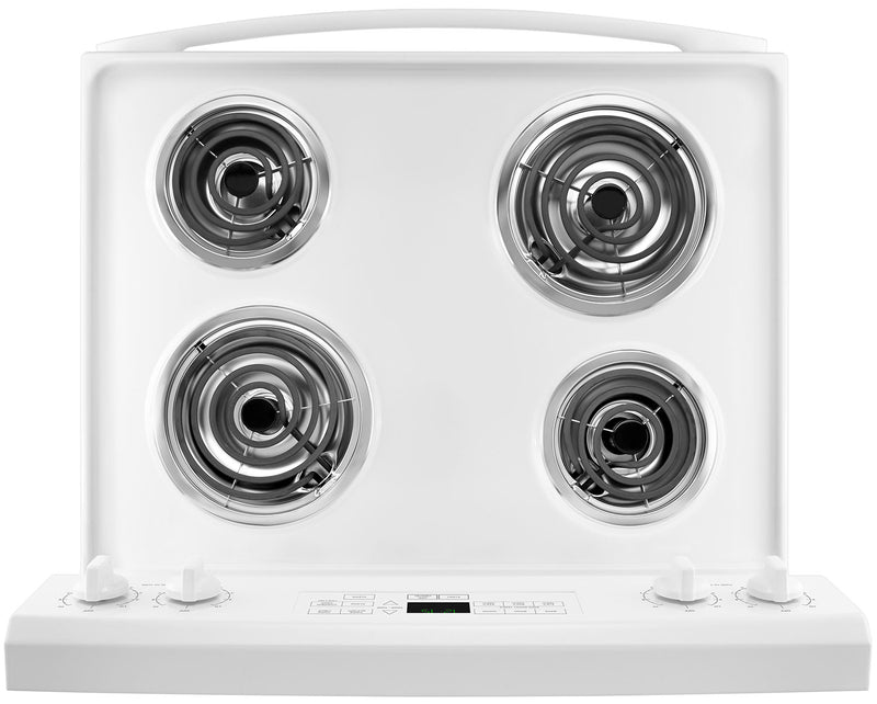 Amana 4.8 Cu. Ft. Electric Range with Self-Clean - White - YACR4503SFW