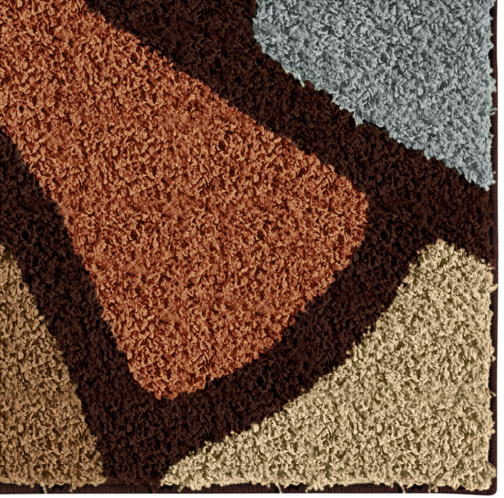Circle Bloom Area Rug – 7' x 10'