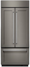 KitchenAid 36\" 20.8 Cu. Ft. French-Door Bottom-Mount Refrigerator - Panel Ready - KBFN506EPA